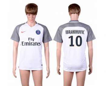 Paris Saint-Germain #10 Ibrahimovic Away Soccer Club Jersey