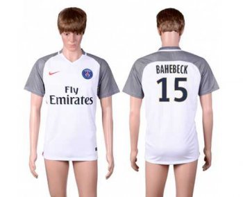 Paris Saint-Germain #15 Bahebeck Away Soccer Club Jersey