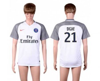 Paris Saint-Germain #21 Digne Away Soccer Club Jersey