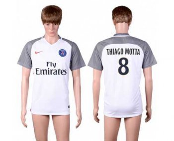 Paris Saint-Germain #8 Thiago Motta Away Soccer Club Jersey