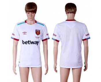 West Ham United Blank Away Soccer Club Jersey