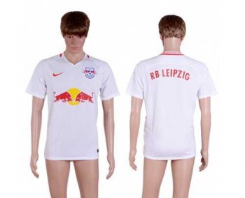 Red Bull Blank White Home Soccer Club Jersey