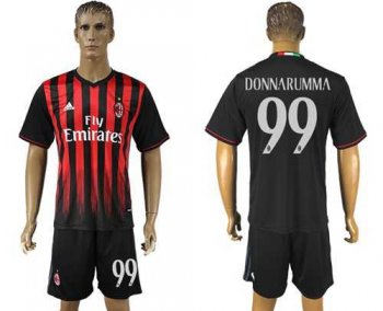 AC Milan #99 Donnarumma Home Soccer Club Jersey