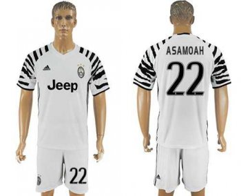 Juventus #22 Asamoah SEC Away Soccer Club Jersey