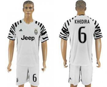 Juventus #6 Khedira SEC Away Soccer Club Jersey