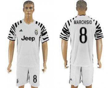 Juventus #8 Marchisio SEC Away Soccer Club Jersey