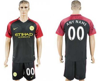 Manchester City Personalized Away Soccer Club Jersey