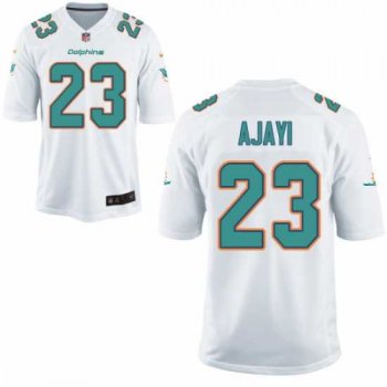 Nike Miami Dolphins #23 Jay Ajayi White Men's Stitched NFL New Limited Jersey