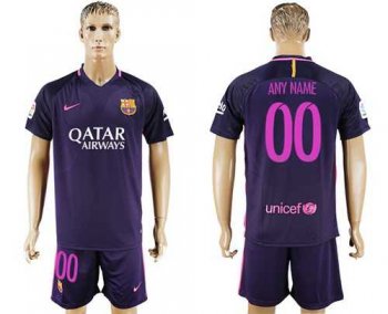 Barcelona Personalized Away Soccer Club Jersey