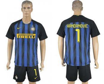 Inter Milan #1 Handanovic Home Soccer Club Jersey