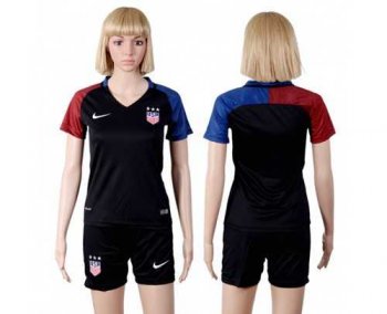 Women's USA Blank Away Soccer Country Jersey