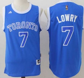 Toronto Raptors #7 Kyle Lowry Light Blue Stitched NBA Jersey