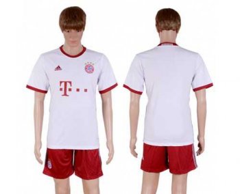 Bayern Munchen Blank Sec Away Soccer Club Jersey