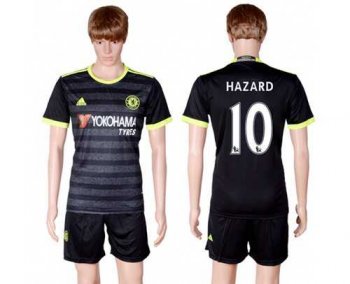 Chelsea #10 Hazard Away Soccer Club Jersey