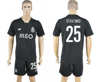 Oporto #25 Otavinho Away Soccer Club Jersey