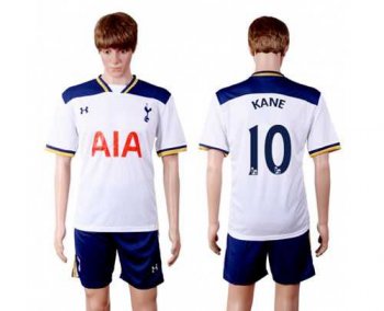 Tottenham Hotspur #10 Kane White Home Soccer Club Jersey