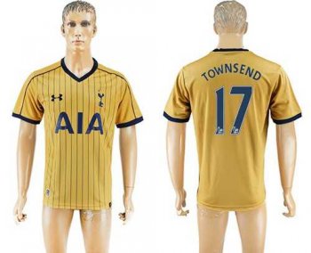 Tottenham Hotspur #17 Townsend Sec Away Soccer Club Jersey