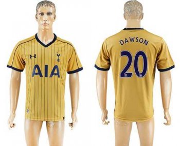 Tottenham Hotspur #20 Dawson Sec Away Soccer Club Jersey