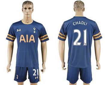 Tottenham Hotspur #21 Chadli Away Soccer Club Jersey