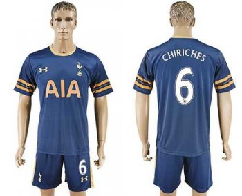 Tottenham Hotspur #6 Chiriches Away Soccer Club Jersey