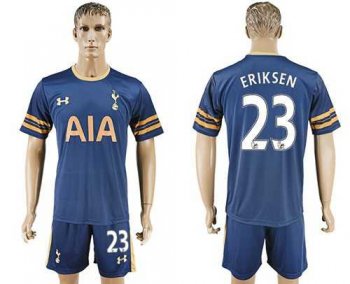 Tottenham Hotspur #23 Eriksen Away Soccer Club Jersey