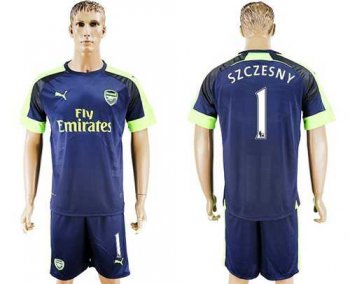 Arsenal #1 Szczesny Sec Away Soccer Club Jersey