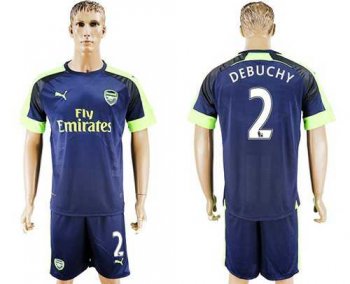 Arsenal #2 Debuchy Sec Away Soccer Club Jersey