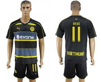 Dortmund #11 Reus Away Soccer Club Jersey