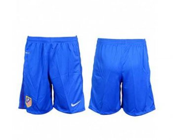 Atletico Madrid Blank Home Soccer Shorts