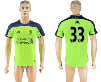 Liverpool #33 IBE Sec Away Soccer Club Jersey