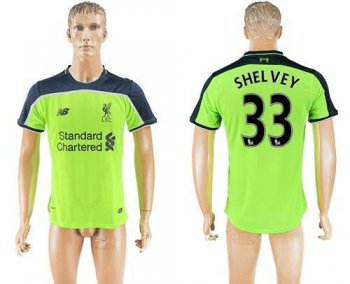 Liverpool #33 Shelvey Sec Away Soccer Club Jersey