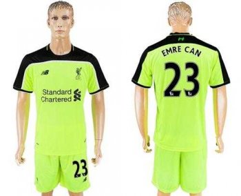 Liverpool #23 Emre Can Sec Away Soccer Club Jersey