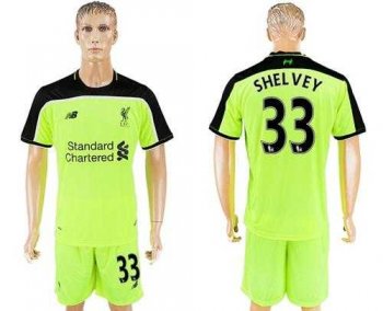 Liverpool #33 Shelvey Sec Away Soccer Club Jersey