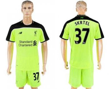 Liverpool #37 Skrtel Sec Away Soccer Club Jersey