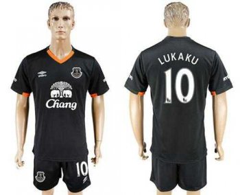 Everton #10 Lukaku Away Soccer Club Jersey