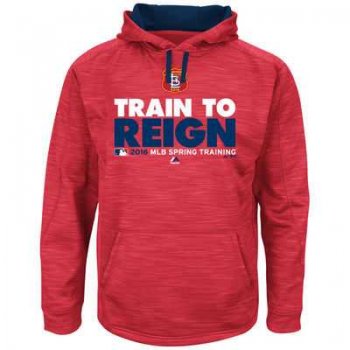 Men's St. Louis Cardinals Red Train To Reign Spring Streak Fleece Hoodie