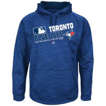 Men's Toronto Blue Jays Authentic Collection Royal Team Choice Streak Hoodie