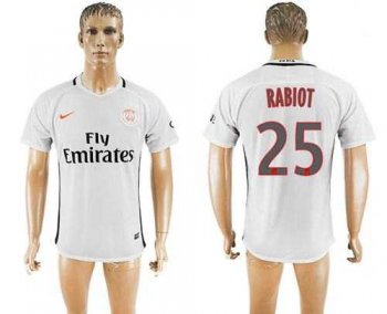 Paris Saint-Germain #25 Rabiot Sec Away Soccer Club Jersey