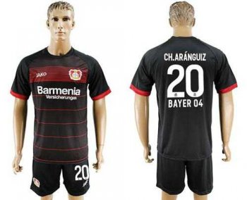 Bayer Leverkusen #20 Ch.Aranguiz Home Soccer Club Jersey