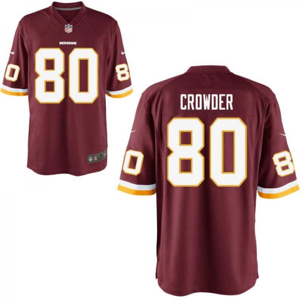 Youth Nike Washington Redskins #80 Jamison Crowder Burgundy NFL Game Jersey