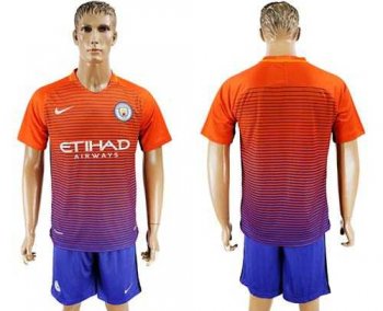 Manchester City Blank Sec Away Soccer Club Jersey