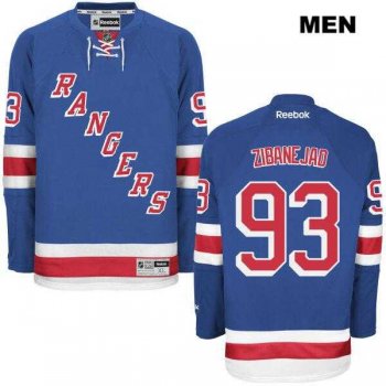 New York Rangers #93 mika zibanejad Blue Stitched NHL Jersey