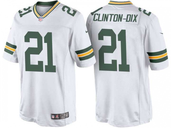 Men's Green Bay Packers #21 Ha Ha Clinton-Dix Nike White Color Rush Limited Jersey