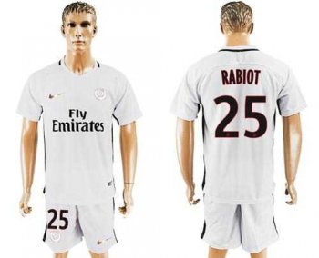 Paris Saint-Germain #25 Rabiot Sec Away Soccer Club Jersey