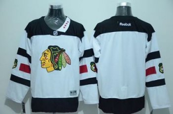 Chicago Blackhawks Blank White 2016 Stadium Series Stitched NHL Jersey