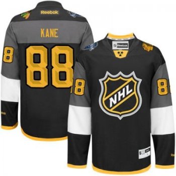 Chicago Blackhawks #88 Patrick Kane Black 2016 All Star Stitched NHL Jersey