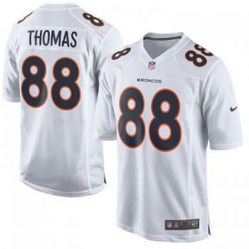 Nike Denver Broncos #88 Demaryius Thomas White Men's Stitched NFL Game Event Jersey