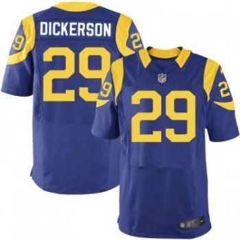 Nike St. Louis Rams #29 Eric Dickerson Royal Blue Alternate NFL Elite Jersey