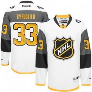 Winnipeg Jets #33 Dustin Byfuglien White 2016 All Star Stitched NHL Jersey