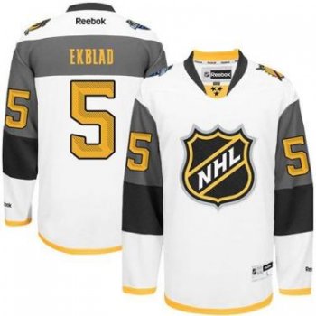 Florida Panthers #5 Aaron Ekblad White 2016 All Star Stitched NHL Jersey